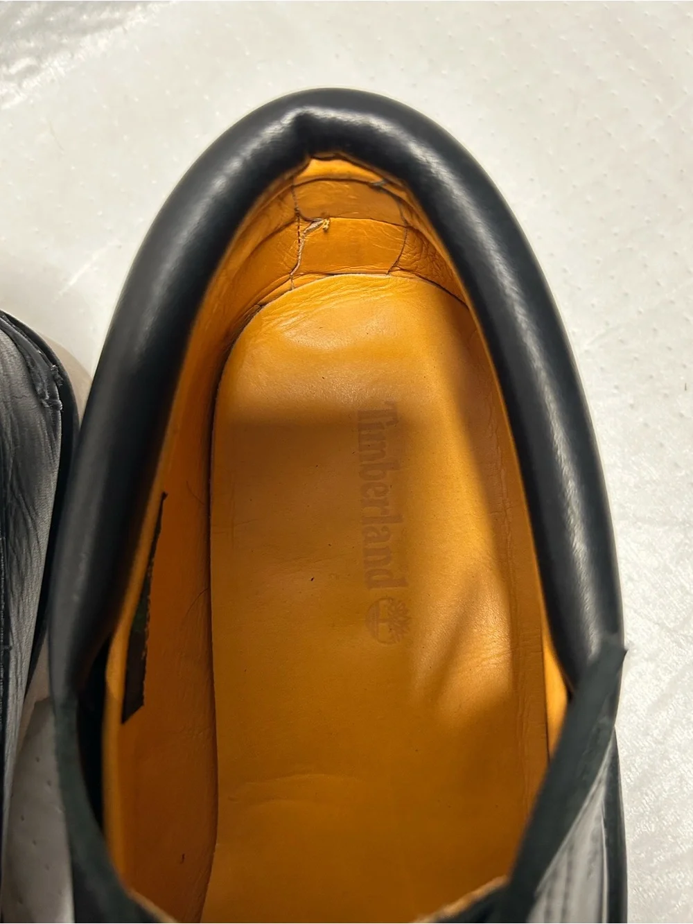 Timberland design lug leather
